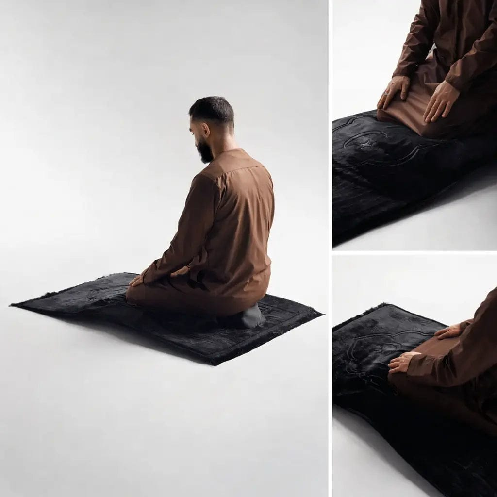 Plunea® - Tapis de prière ergonomique Pluffles